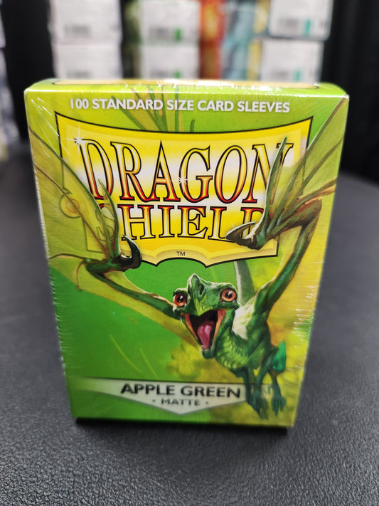 Dragon Shield Standard Size Sleeves Apple Green Matte 100CT #11018