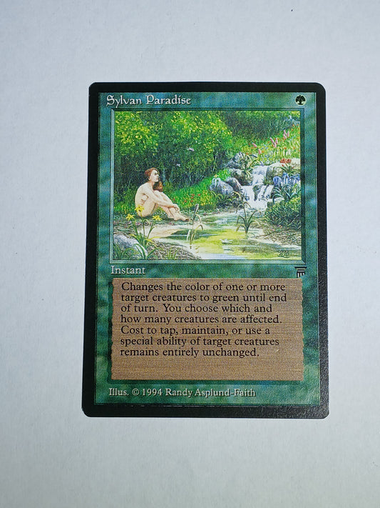Magic the Gathering Sylvan Paradise 1994 Mtg Tcg Legends