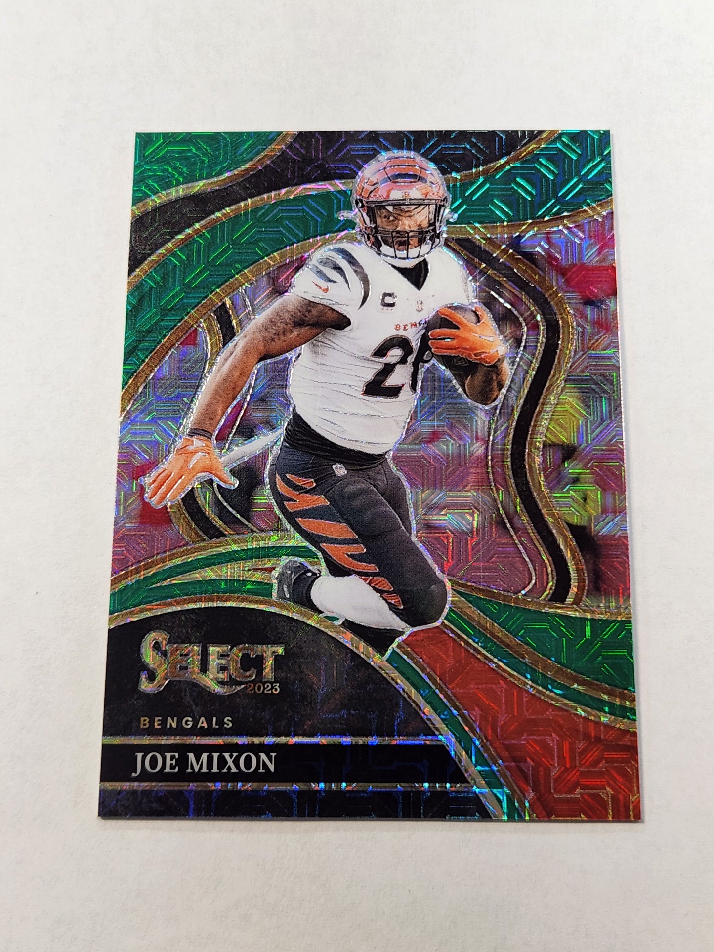 2023 Select Joe Mixon Mojo Club Level # /5 SP
