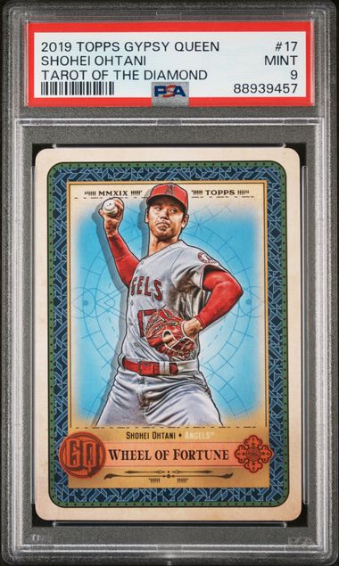 2019 Topps Gypsy Queen Shohei Ohtani Tarot of the Diamond PSA 9