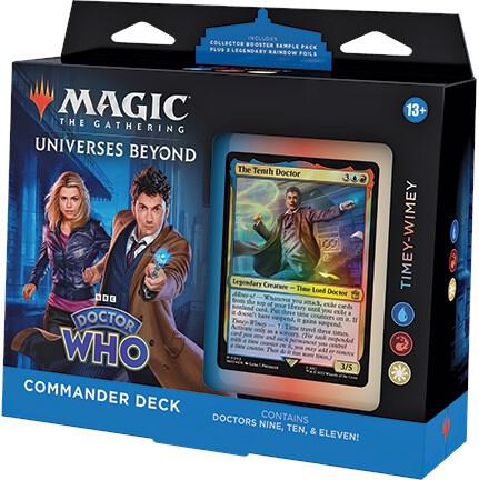 Magic The Gathering TCG Timey Wimey Commander Deck