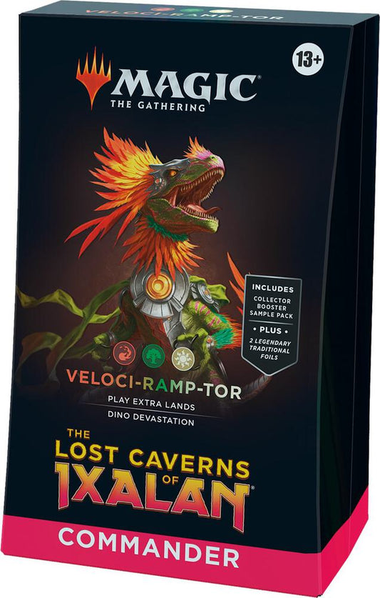 Magic The Gathering Lost Caverns of Ixalan Veloci-ramp-tor Commander Deck