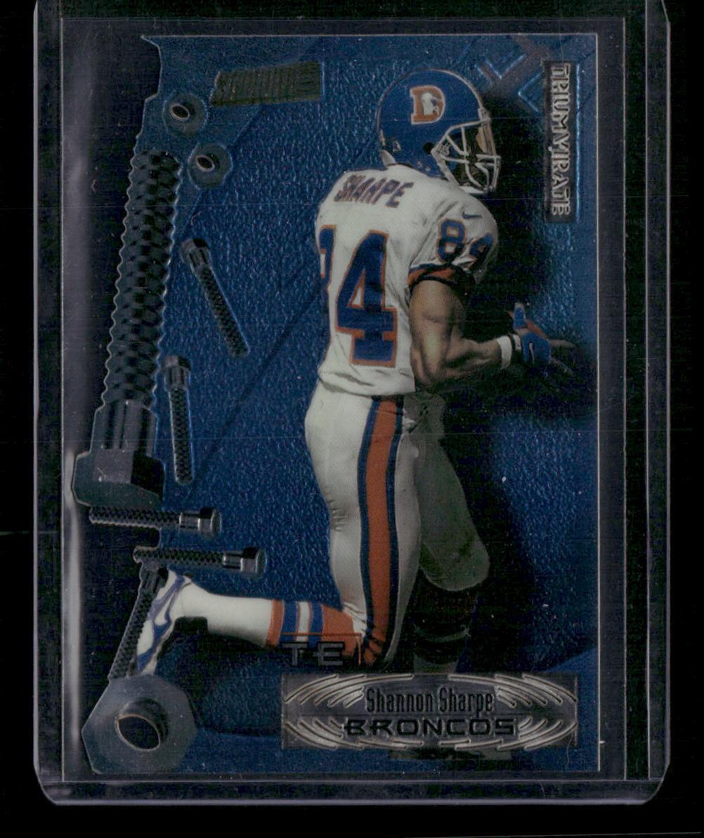 1997 Stadium Club #T5c Shannon Sharpe Triumvirate I Members Only
