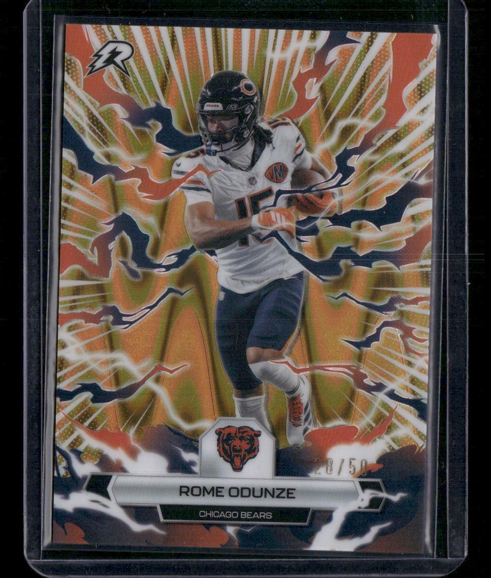 2025 Topps Resurgence #8 Derrick Henry Orange Power Surge Refractor #/25