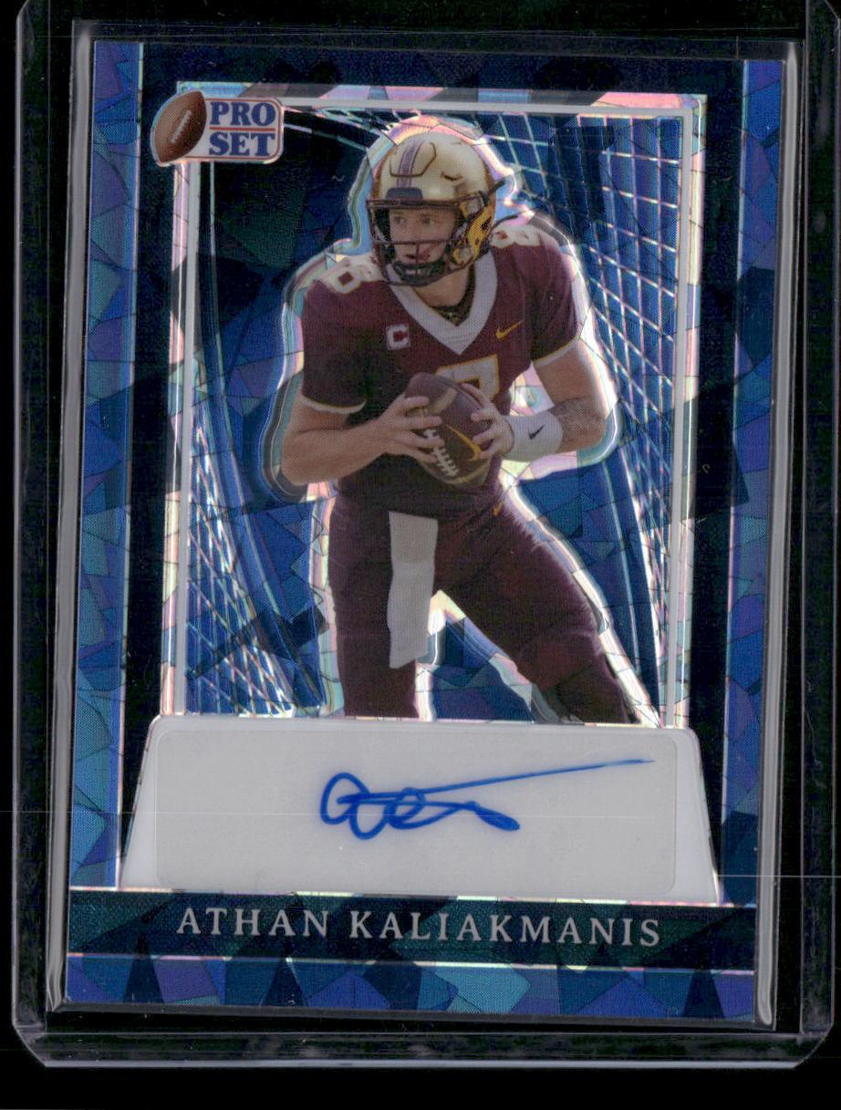 2024 Leaf Pro Set Athan Kaliakmanis Blue Ice Auto #/10