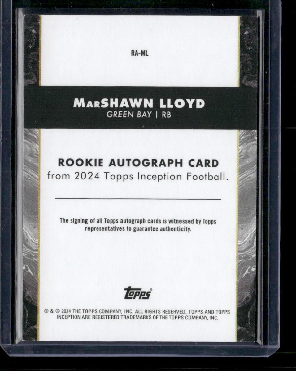 2024 Topps Inception #194 MARShawn Lloyd Red #/75
