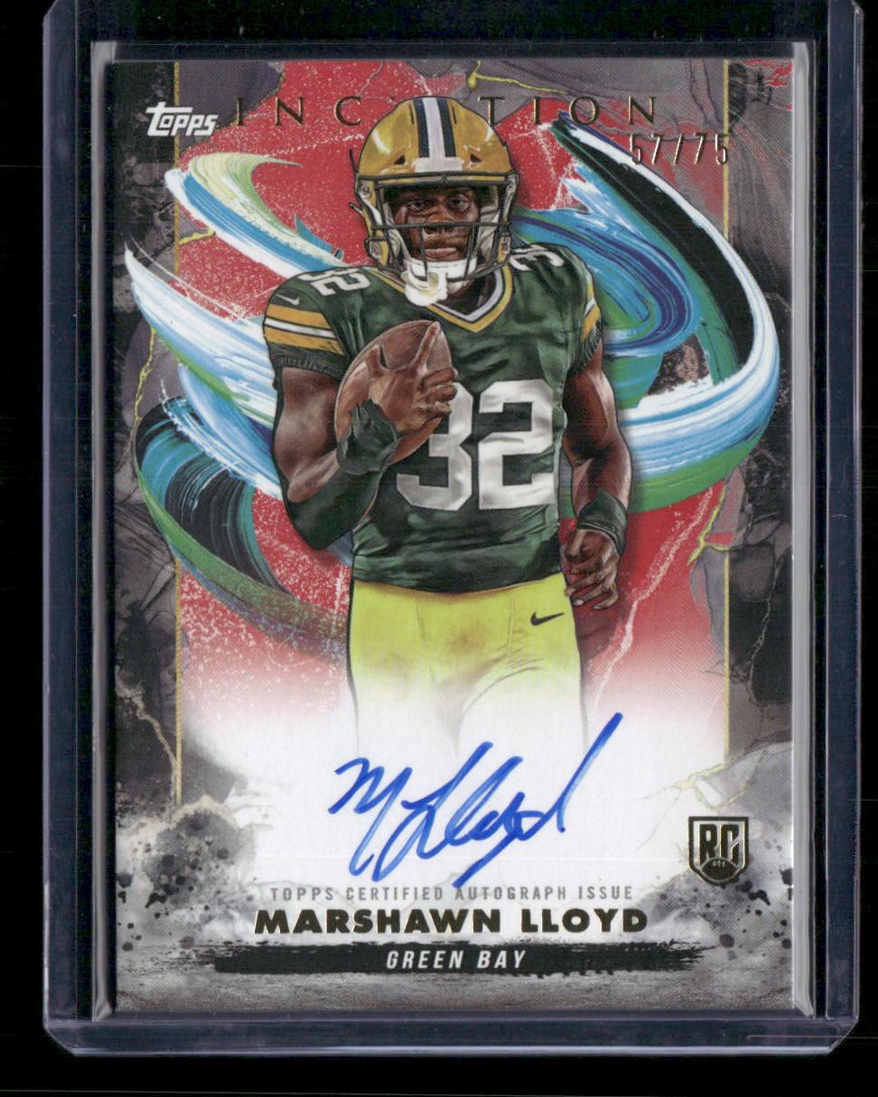 2024 Topps Inception #194 MARShawn Lloyd Red #/75