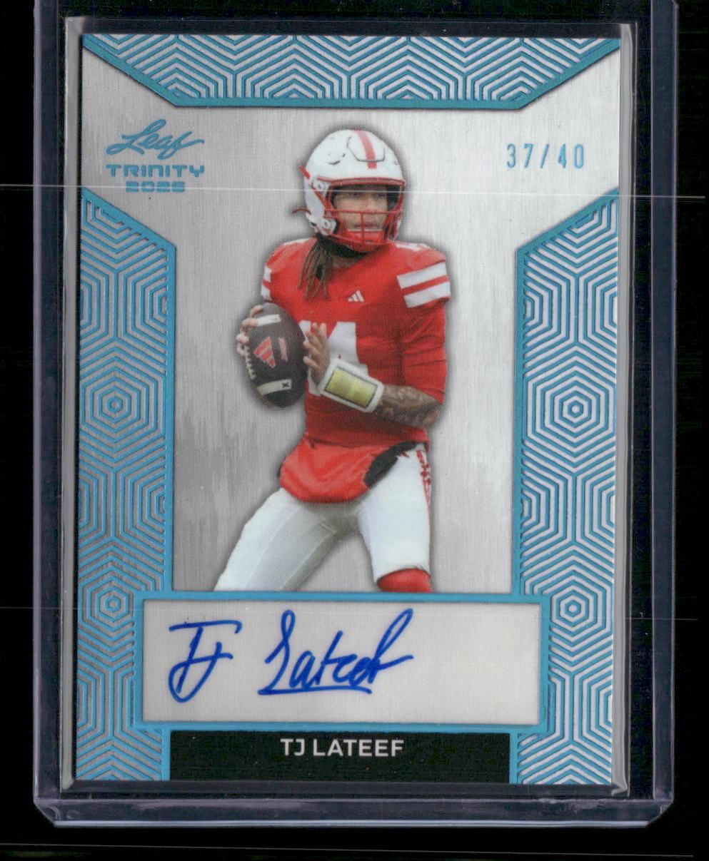 2026 Leaf Trinity TJ Lateef Auto #/40