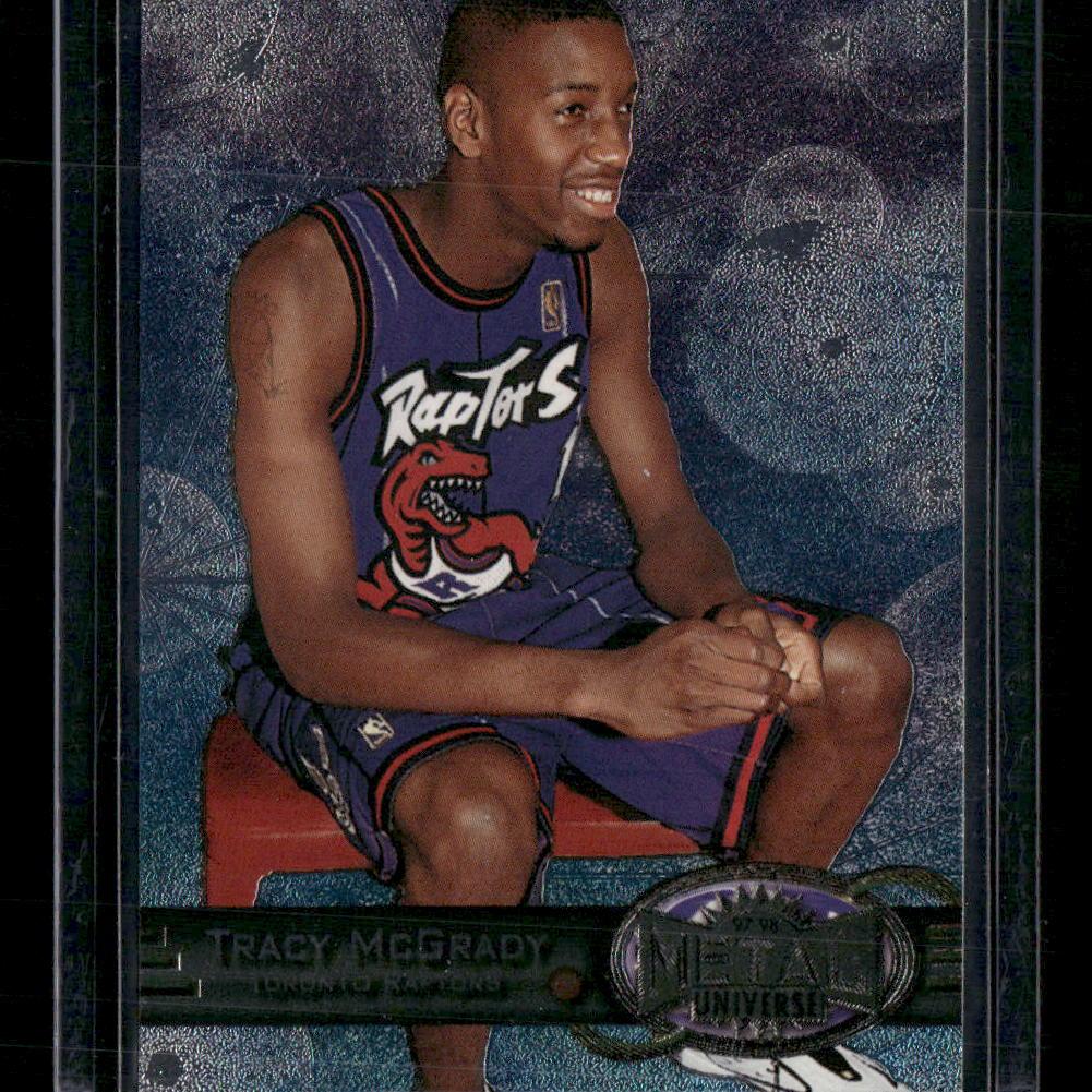 1997-98 Metal Universe #42 Tracy McGrady