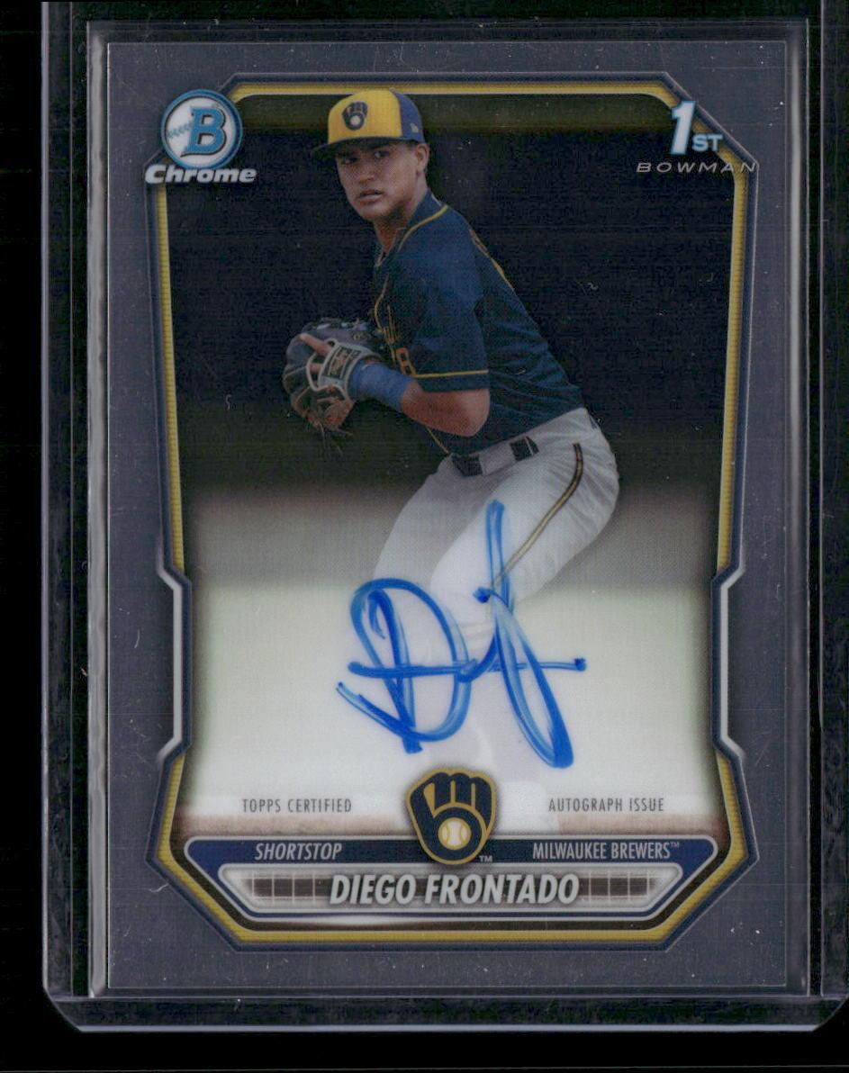 2026 Bowman Chrome #BCP-161 Diego Frontado Prospects