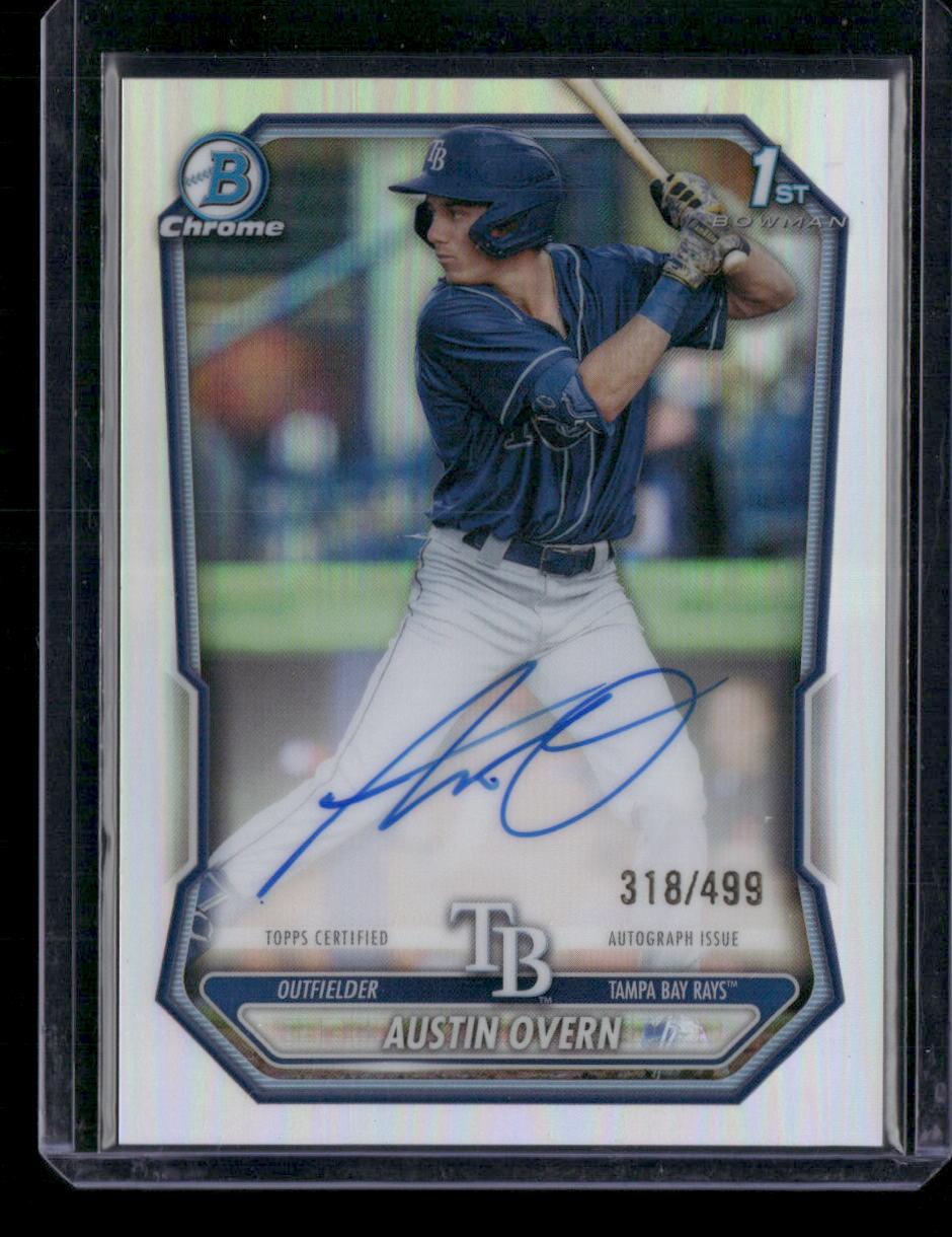 2026 Bowman Chrome #CPA-AO Austin Overn Prospect Autographs Refractor #/499