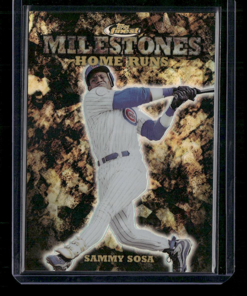1999 Finest #M16 Sammy Sosa Milestones #/500