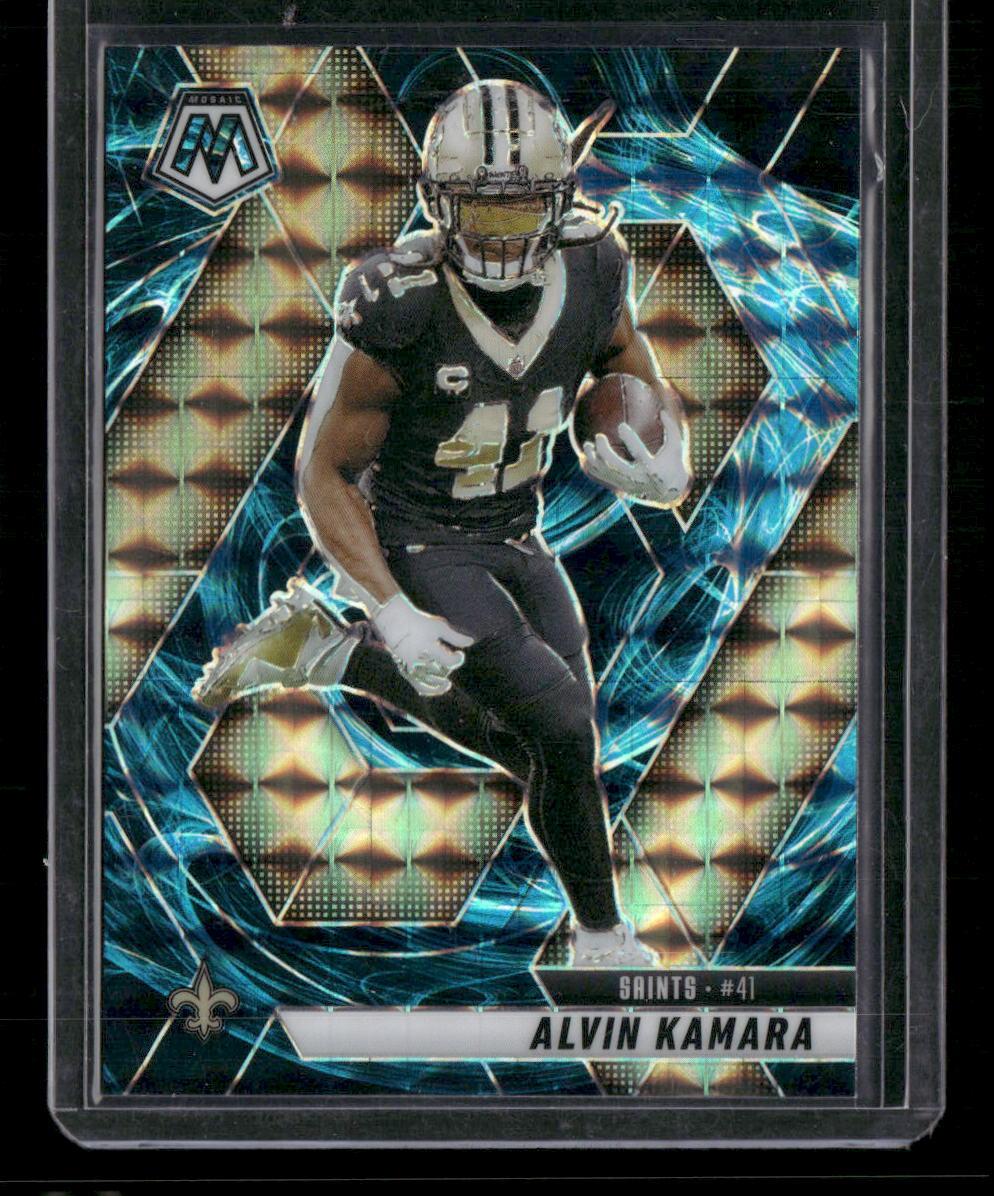 2025 Panini Mosaic #188 Alvin Kamara Mosaic Genesis Case Hit