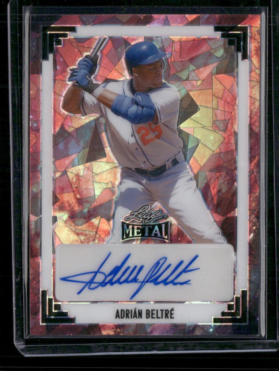 2024 Leaf Metal Adrian Beltre 1/1 Auto