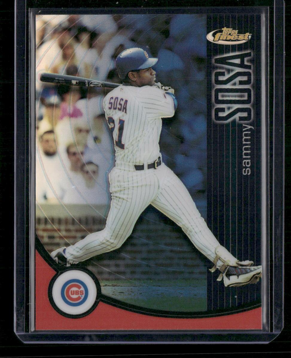2001 Finest #65 Sammy Sosa Refractor #/399