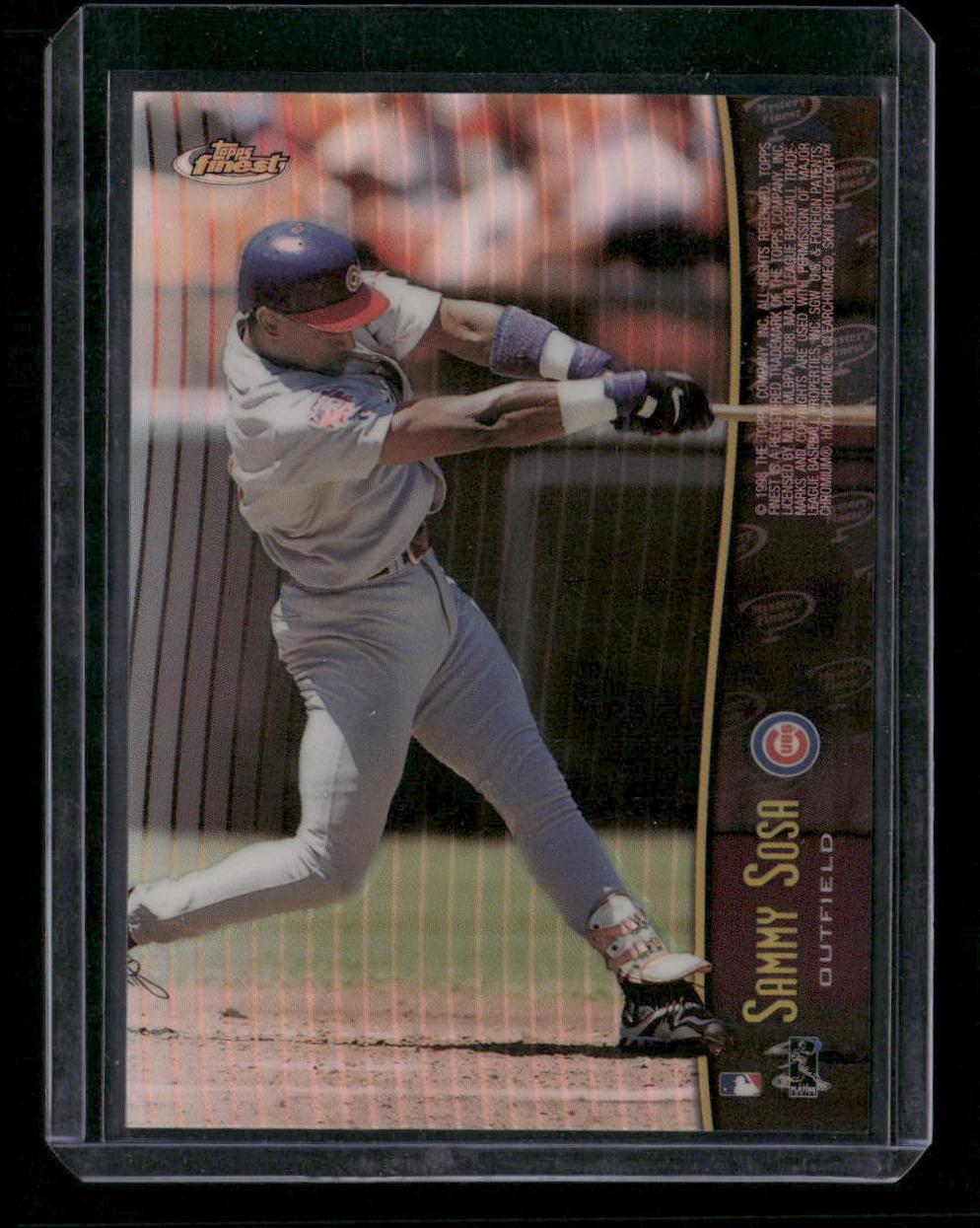 1998 Finest #M45 Sammy Sosa / Jeff Bagwell Mystery Finest Refractor (Series One)