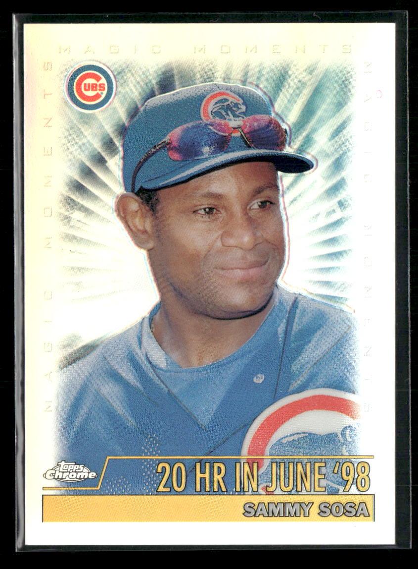 2000 Topps Chrome #477a Sammy Sosa Refractor