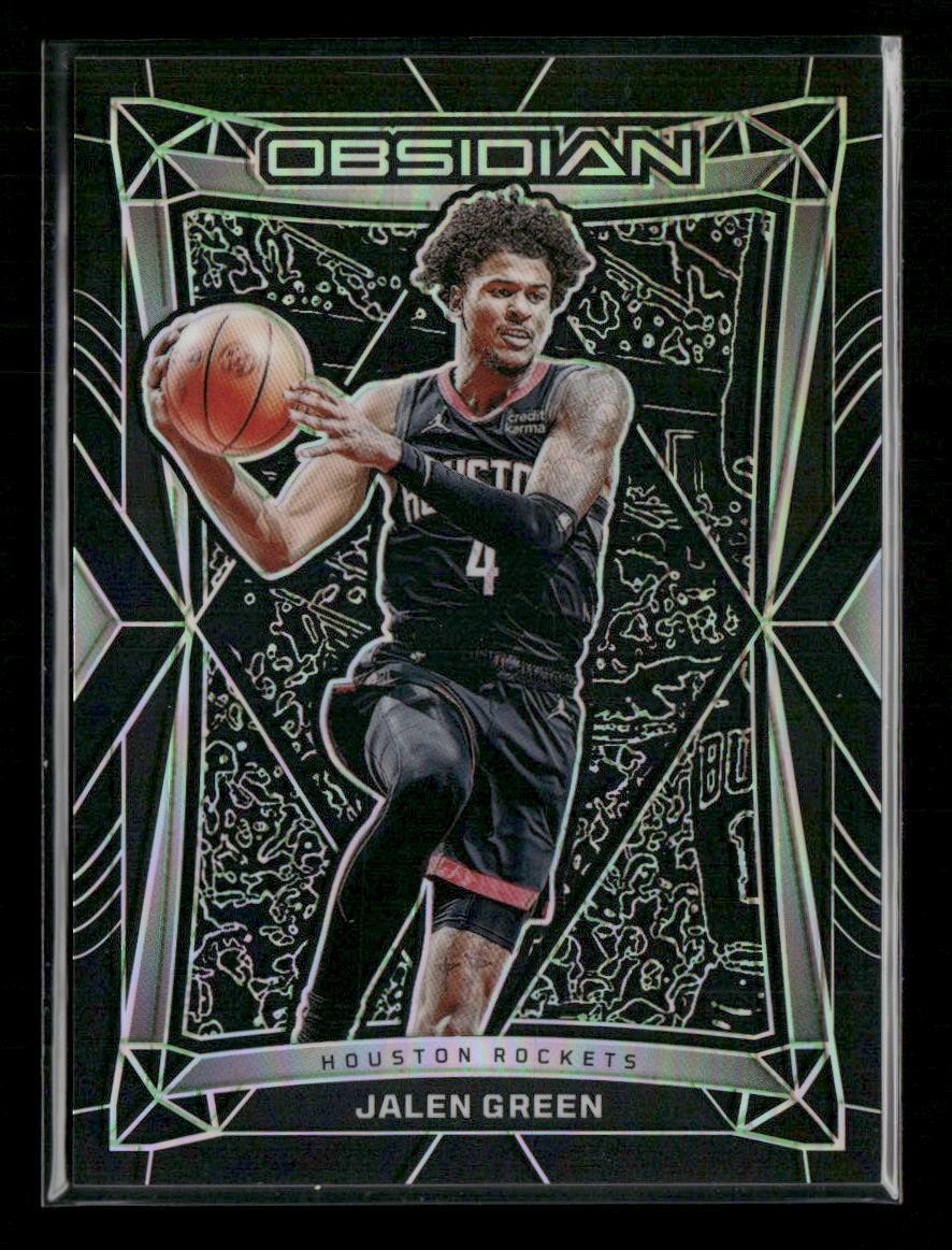 2023-24 Panini Obsidian #53 Jalen Green #/25