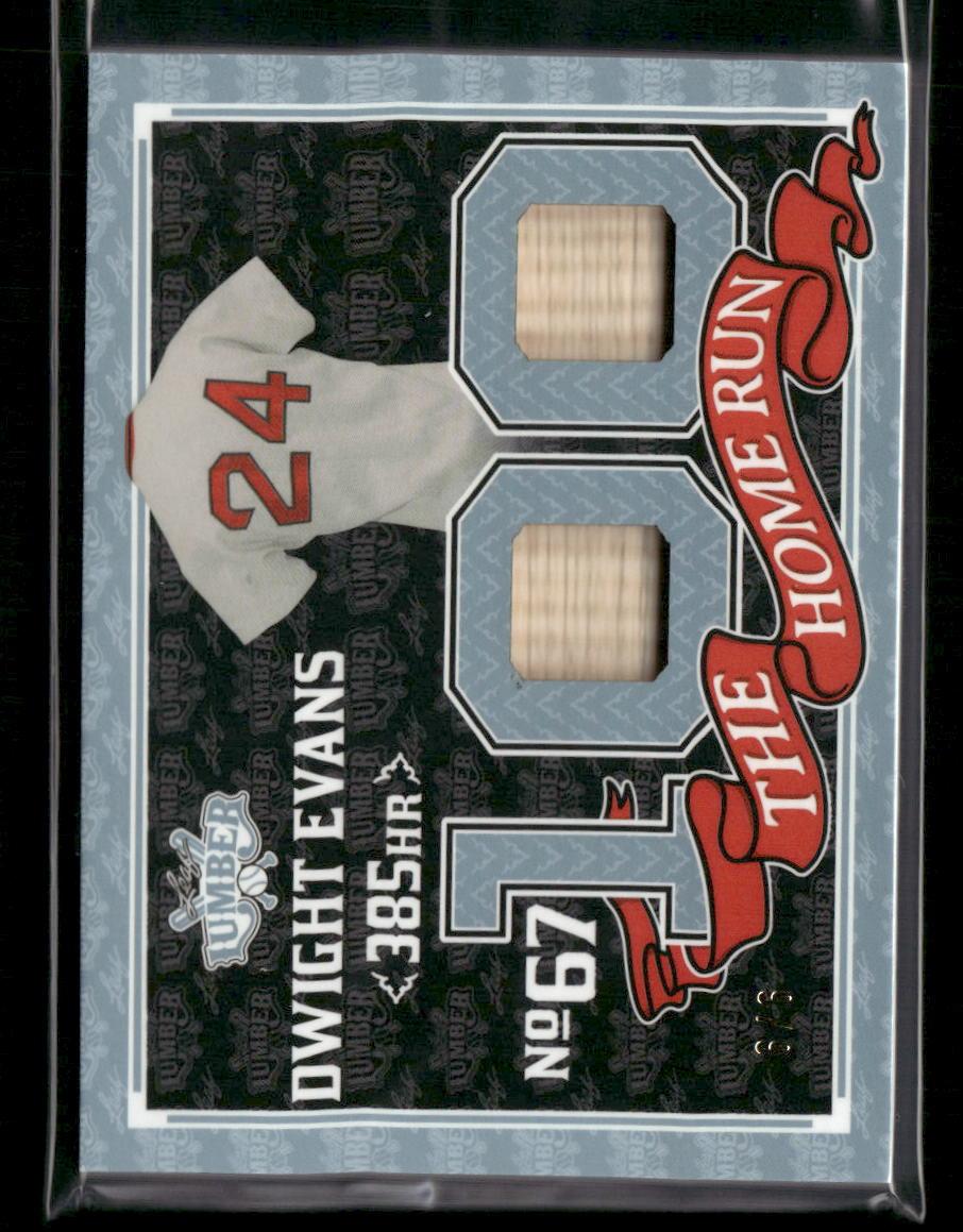 2024 Leaf Lumber Dwight Evans Bat Relic #6/6