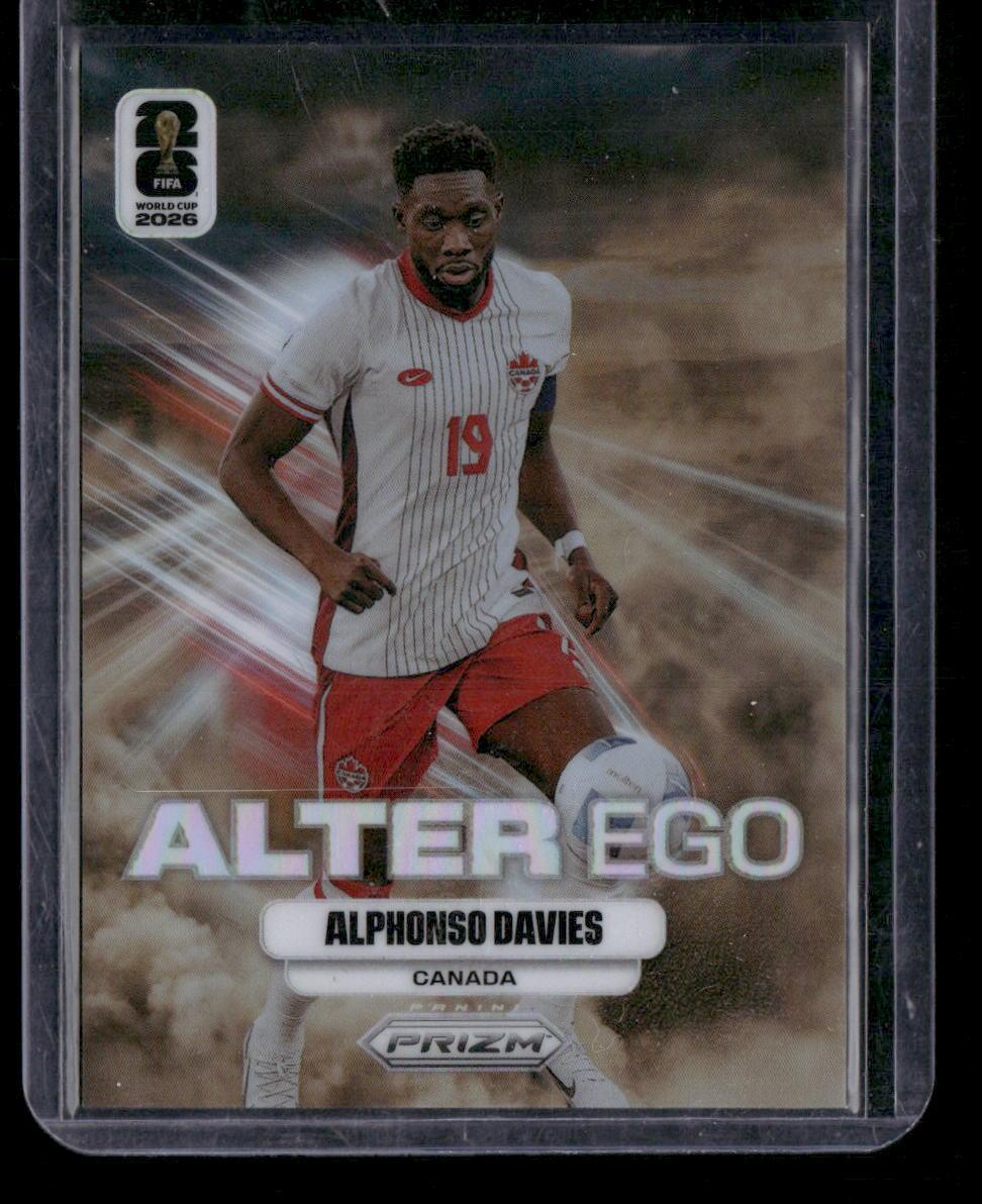 2026 Panini Prizm FIFA World Cup #2 Alphonso Davies Alter Ego