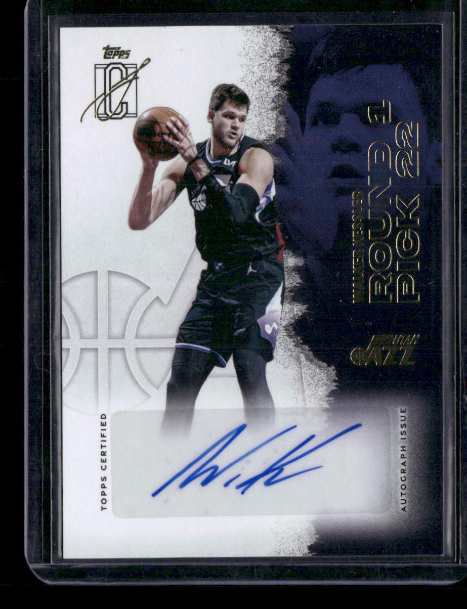 2025-26 Topps Signature Class #40 Walker Kessler Auto
