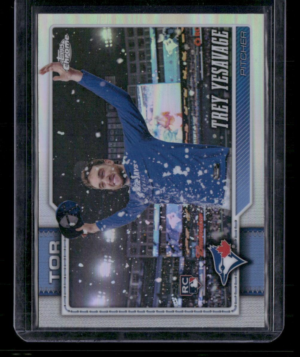 2026 Topps Chrome Trey Yesavage Image Variation Refractor SP