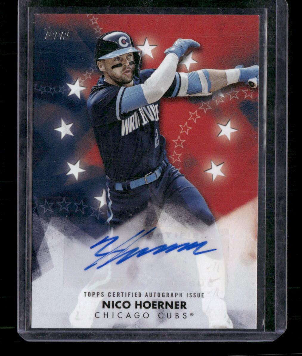 2024 Topps #BSA-NH Nico Hoerner Baseball Stars Autographs