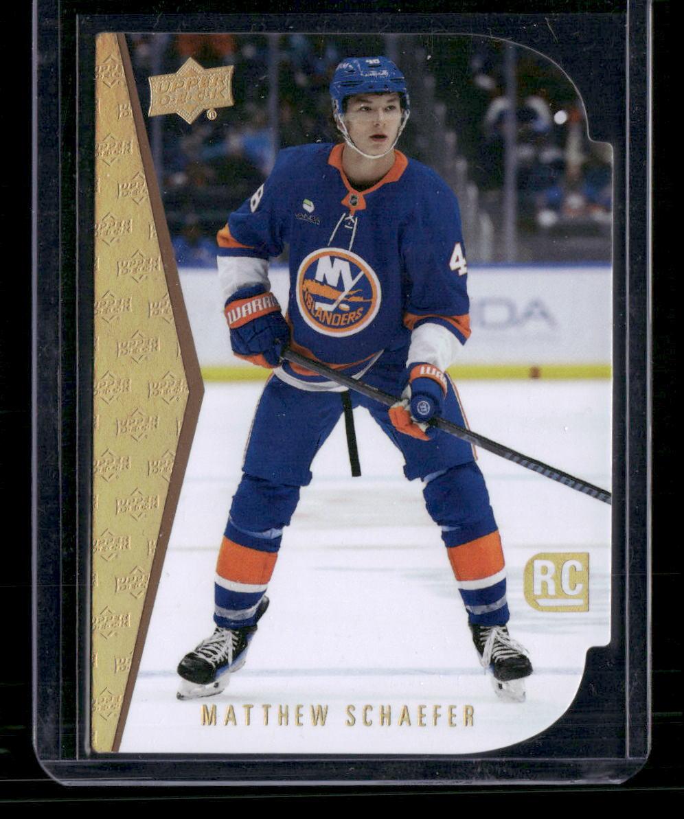 2025-26 Upper Deck #RTD-13 Matthew Schaefer 1994-95 Rookie Tribute Die Cut