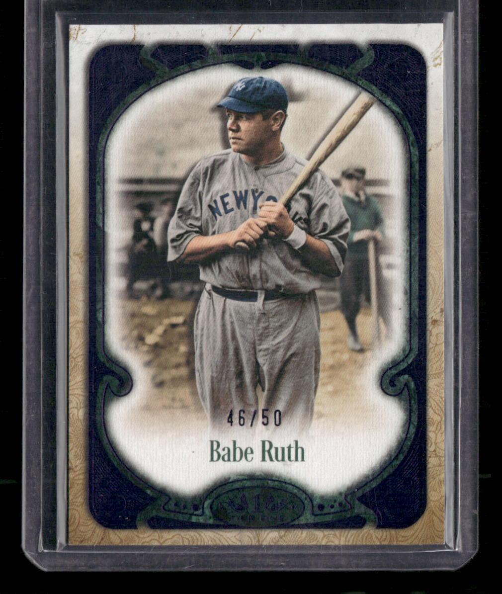 2026 Topps Tier One #3 Babe Ruth Purple #/50