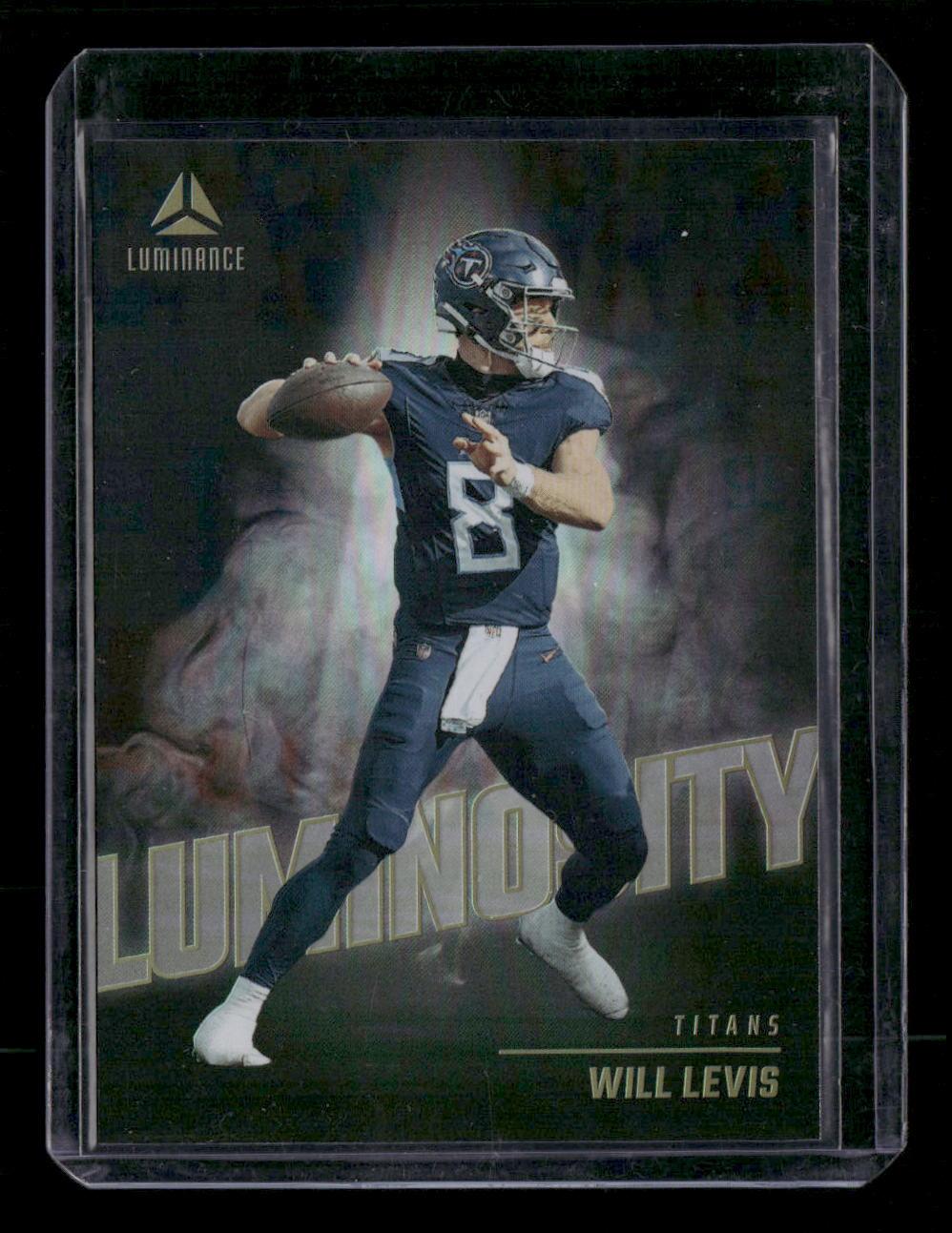 2024 Panini Luminance #LUM-WLS Will Levis Luminosity