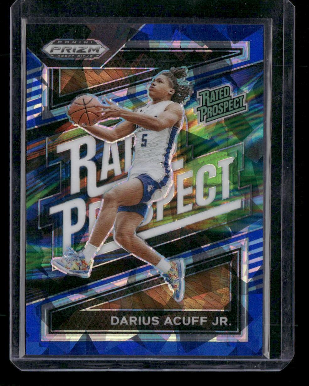 2024 Prizm Draft Picks Darius Acuff Jr. Rated Prospect Prizm Blue Ice #/99