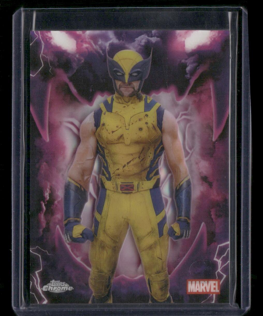 2025 Topps Chrome Marvel Deadpool & Wolverine Wolverine The Void Case Hit