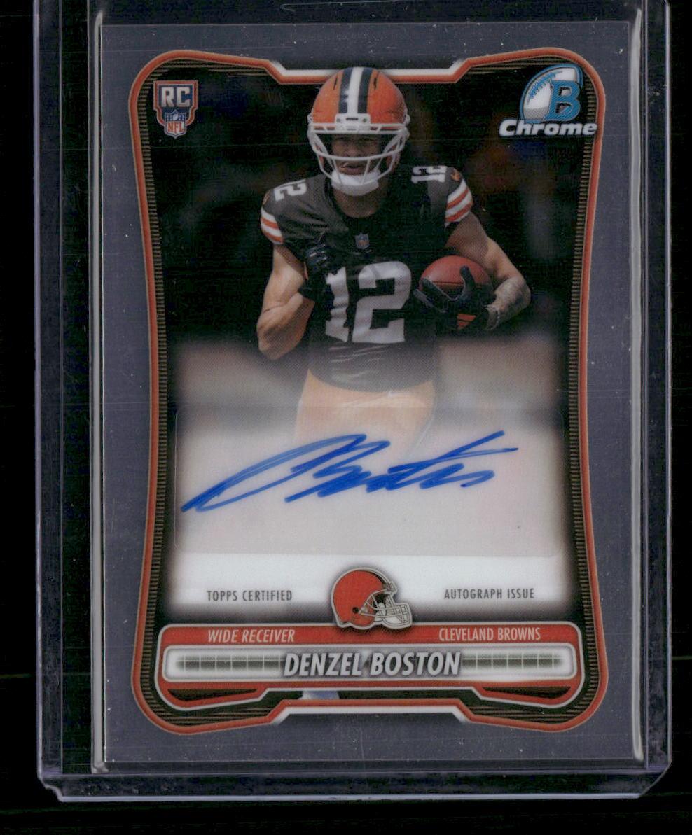 2026 Bowman #BCRA-DB Denzel Boston Chrome Auto