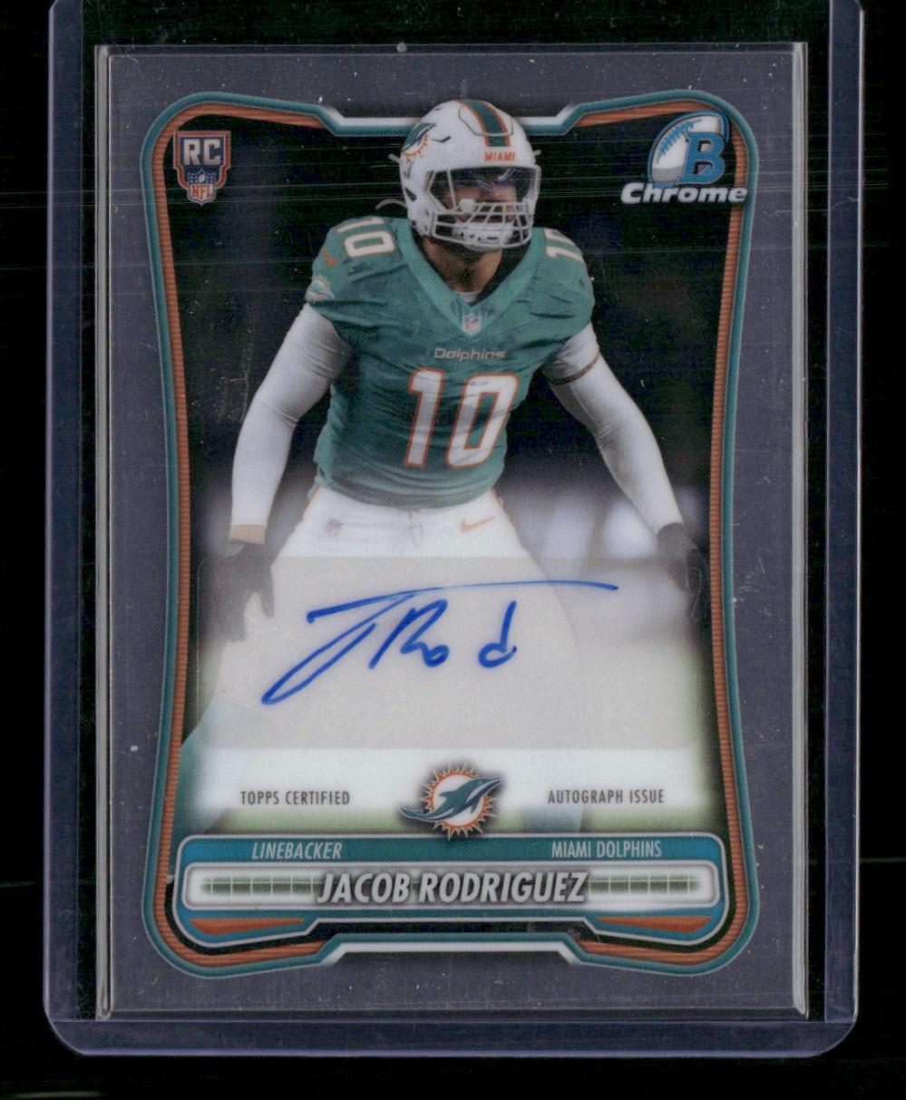 2026 Bowman #BCRA-JRO Jacob Rodriguez Chrome Rookie Autographs