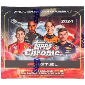 Topps Chrome 2024 F1 Qualifying Lap Formula 1 (1) Hobby Pack