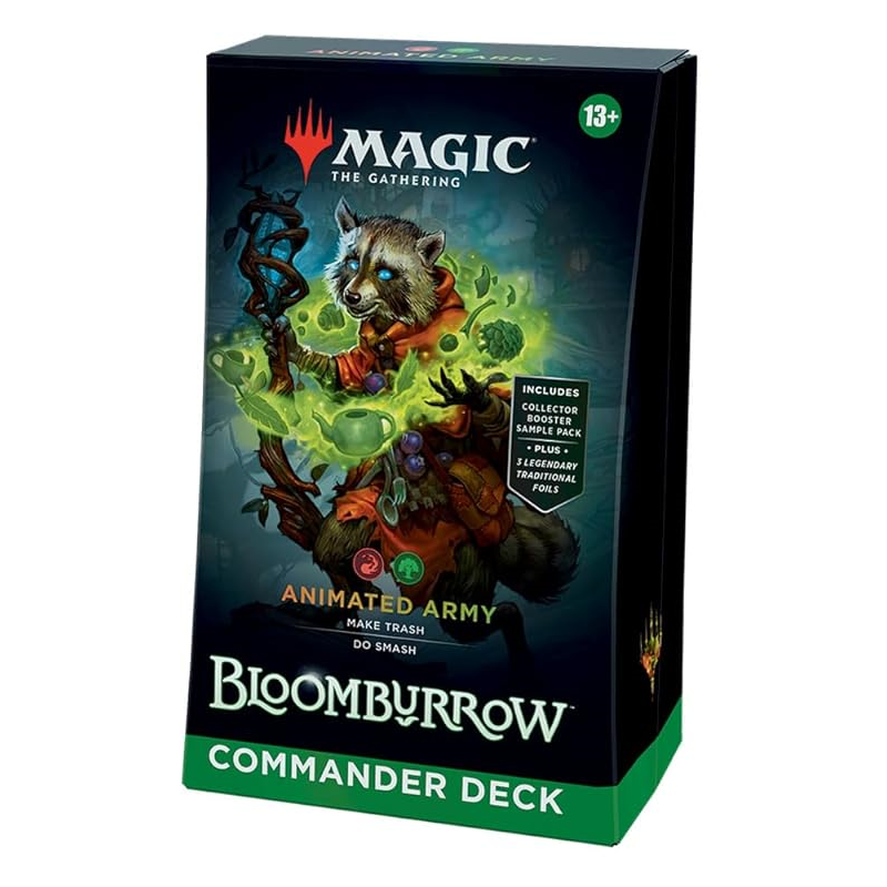 Magic The Gathering Bloomburrow Commander Deck Animated Away