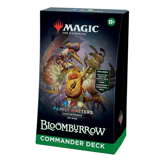 Magic The Gathering Bloomburrow Commander Deck Family Matters