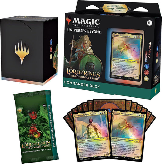 Magic The Gathering TCG Lord of the Rings Commander Deck Riders of Rohan