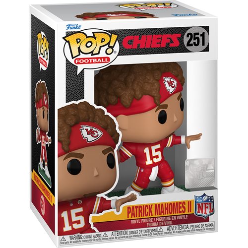 Funko Pop Football Chiefs Patrick Mahomes 251