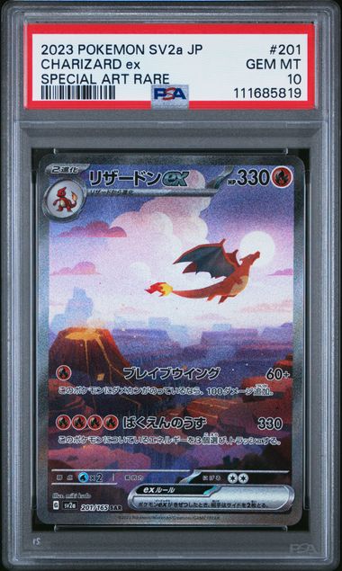 2023 Pokemon Scarlet and Violet 151 Charizard ex Japanese PSA 10
