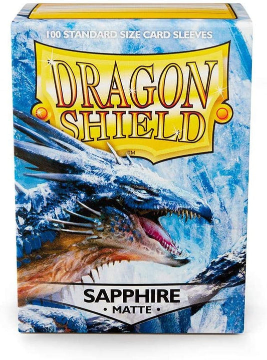 Dragon Shield Standard Size Sleeves Sapphire Matte 100CT #11028