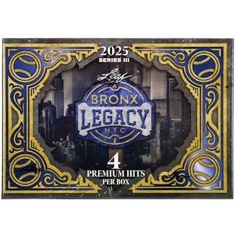2025 Leaf A Bronx Legacy NYC Hobby Box