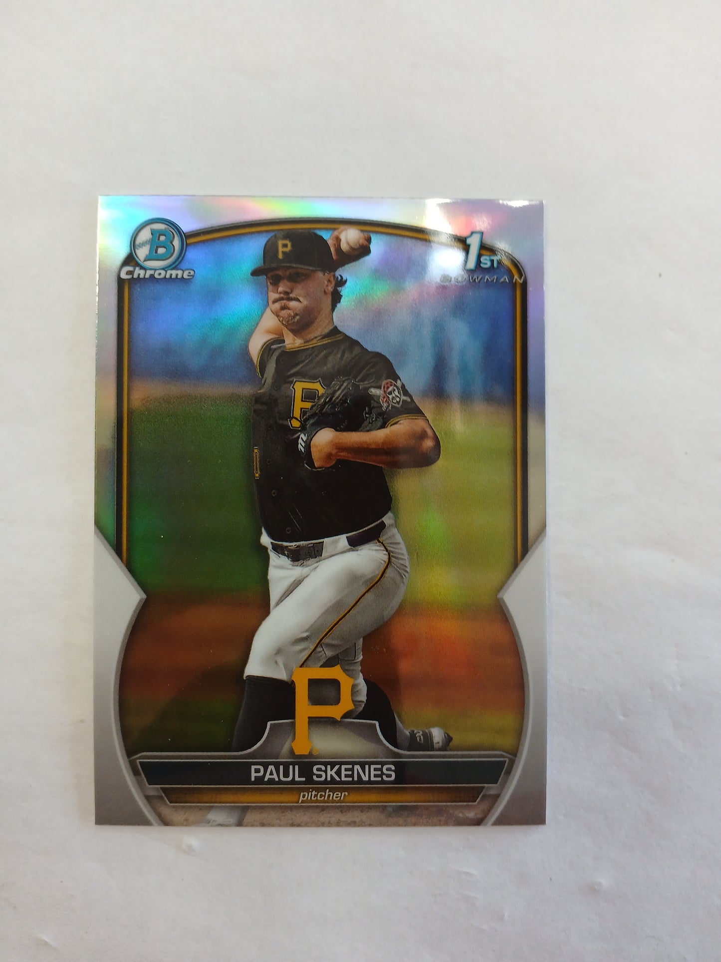 2023 Bowman Chrome Paul Skenes 1st Bowman Refractor
