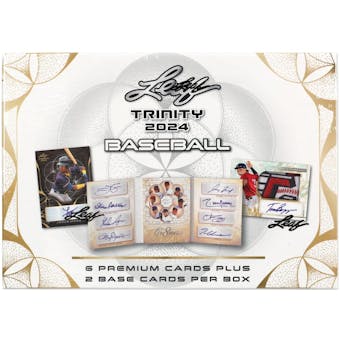 2024 Leaf Trinity Baseball Hobby Box