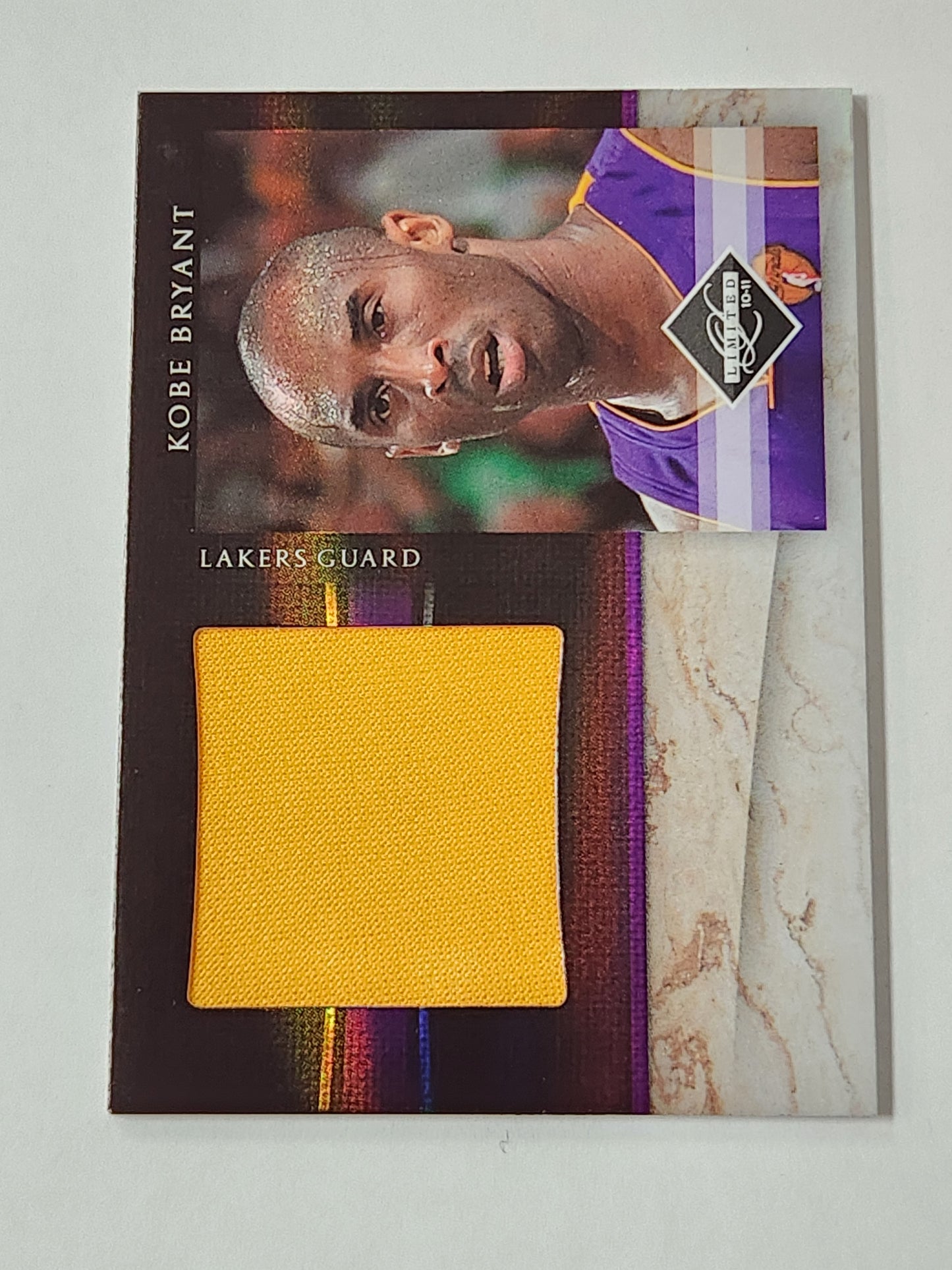 2010 Limited Kobe Bryant Jersey Card 66/99