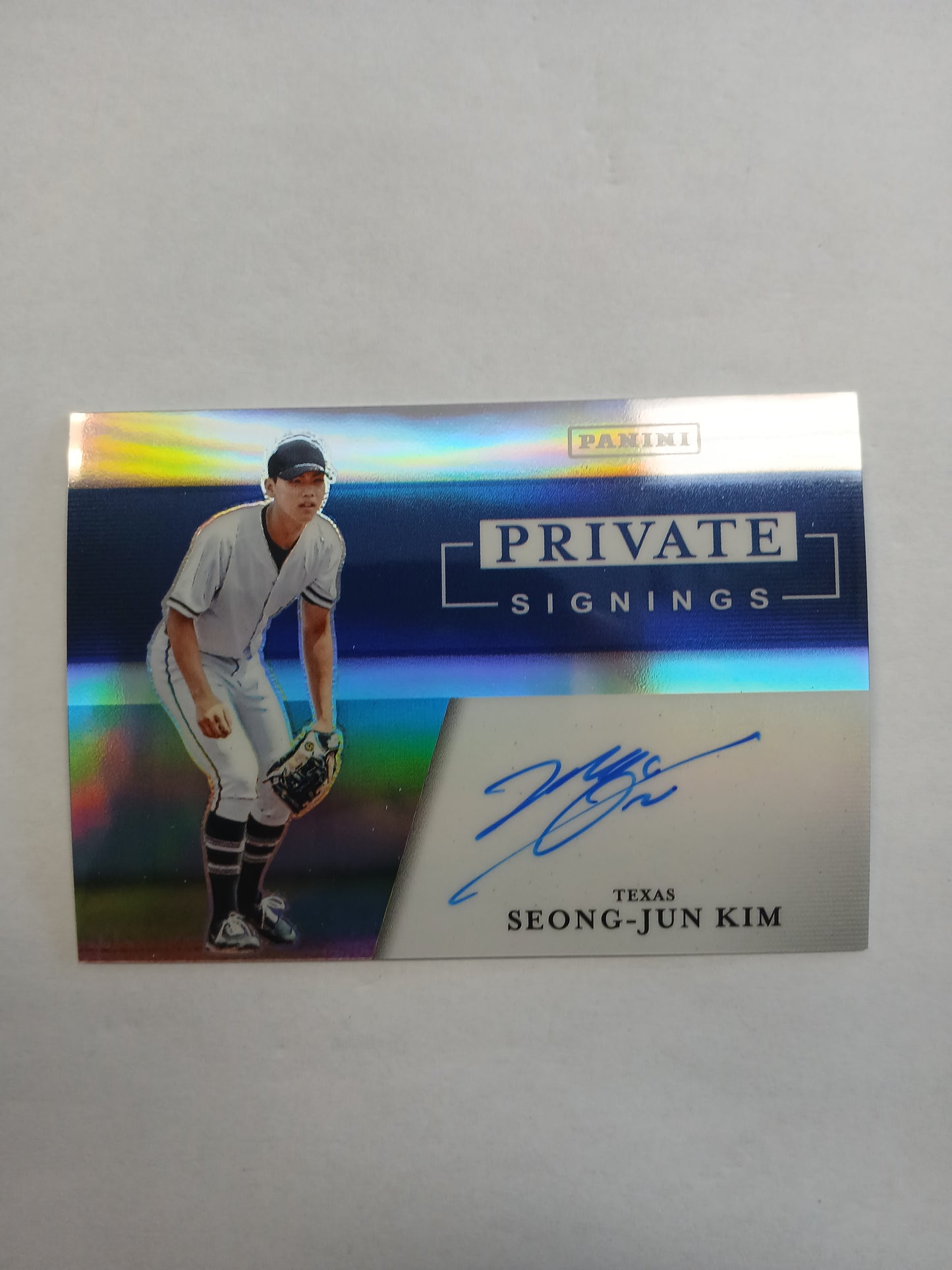 2026 Panini Seong-Jun Kim Private Signings On Card Auto SP
