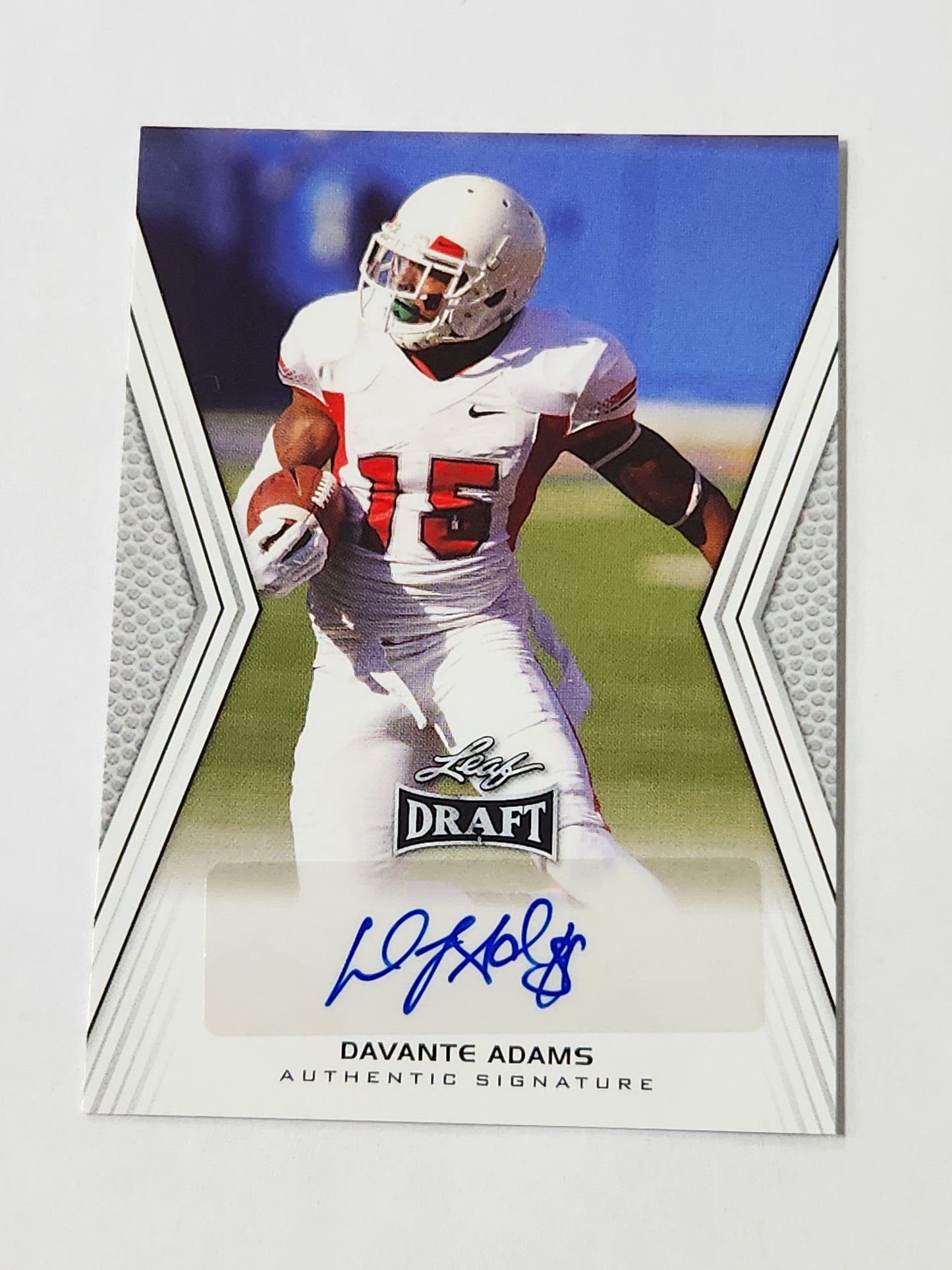 2014 Leaf Draft Davante Adams Rookie Auto A-DAI
