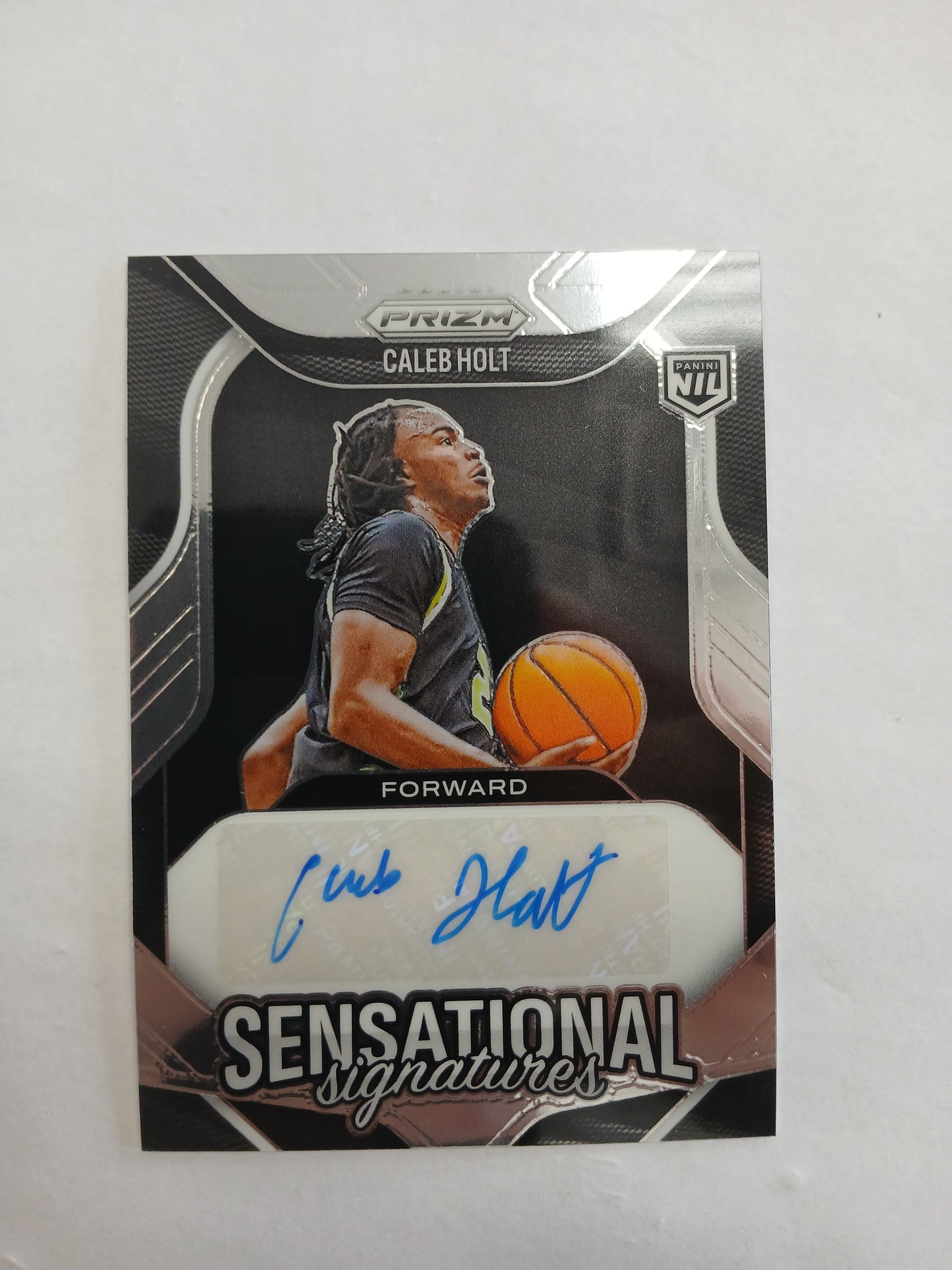 2025 Prizm Caleb Holt Sensational Signatures Panini NIL Auto