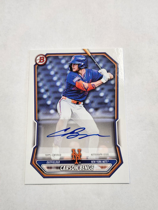 2026 Boman Carson Benge Paper Auto BPA-CBE