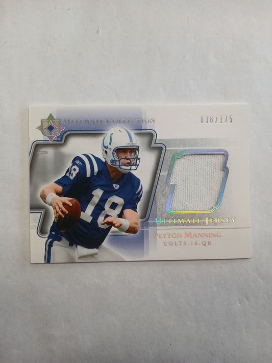 2004 Upper Deck Ultimate Collection Peyton Manning Ultimate Jersey #/175